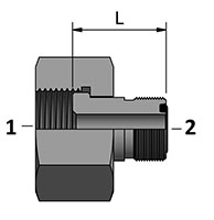 HDSR with Large Nut, Ends