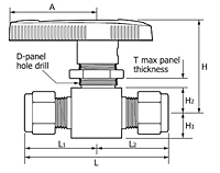 V82-Series-Ball-Valves-Dimensional-Drawing