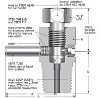 VBV-Series-Bleed-Valves-Dimensional-Drawing