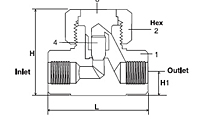 VL36-Series-Lift-Check-Valves-Dimensional-Drawing