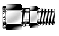 DMC-N Male Connector Tube Fittings