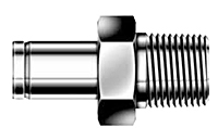 DAM-R Male Adapter Tube Fittings 