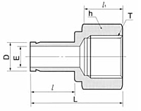 DAF-GR Female Adapter Tube Fittings-2