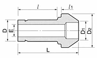 DCRP Reducing Port Connector Tube Fittings-2