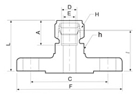 DF Flanges DIN 2526 / DIN 2501 Tube Fittings-2