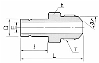 DMAA Male AN Adapter Tube Fittings-2