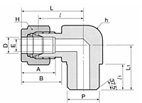 DLW Male Pipe Weld Elbow Tube Fittings-2