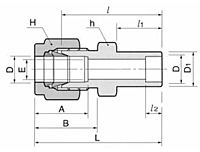 DCSW Tube Socket Weld Connector Tube Fittings-2