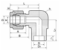 DLSW Tube Socket Weld Elbow Tube Fittings-2