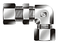 BBL Series Metric Bulkhead Elbow Fittings