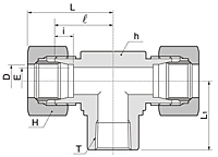 BBTF Series Female Branch Tee Fittings-2