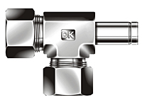 BRTA Series Metric Positionable Run Tee Fittings