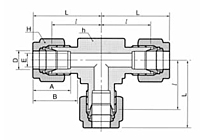 DT Union Tee Tube Fittings-2