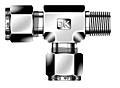 DTRM-R Male Run Tee Tube Fittings