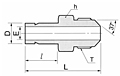 DMAA Male AN Adapter Tube Fittings-2