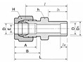 DCSW Tube Socket Weld Connector Tube Fittings-2