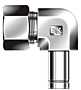 BLA Series Metric Positionable Elbow Fittings