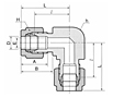 DL Union Elbow Tube Fittings-2