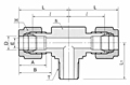 DTBM-R Male Branch Tee Tube Fittings -2