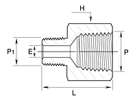 GABMF Series Reducing Adapter Fittings-2