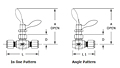 V103-Series-Toggle-Valves---Dimensional-Drawing