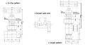 V16-Series-Severe-Service-Union-Bonnet-Valves-Dimensional-Drawing