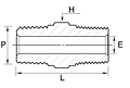 GNH Series Hex Nipples-2