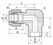 DLSW Tube Socket Weld Elbow Tube Fittings-2