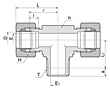 BBTM Series Male Branch Tee Fittings-2