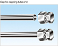 Cap for capping tube end