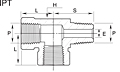 GTR Series Run Tee Fittings-2